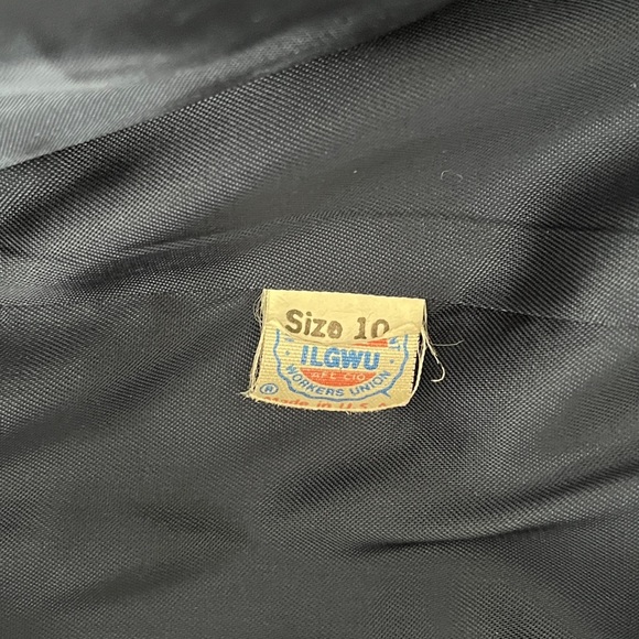 Forecaster of Boston Vintage 100% Wool Women's Coat Sz 10 Blue Union US Made - Picture 5 of 7